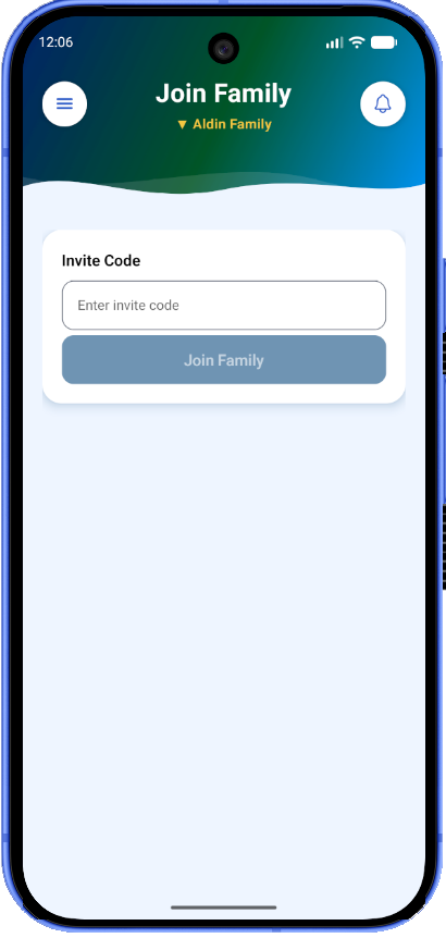 FimNest join family screen