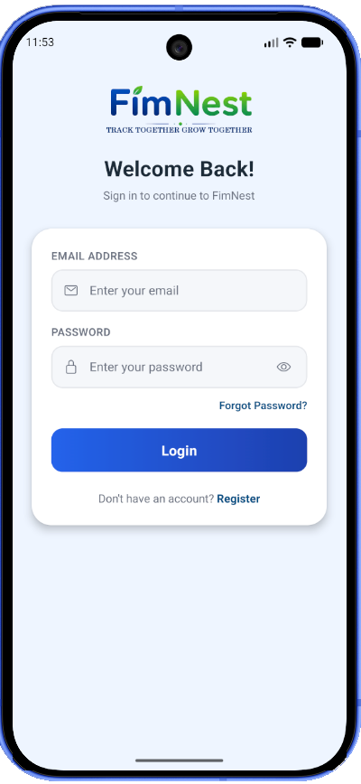 FimNest login screen